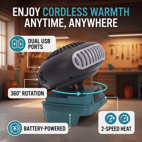 Battery powered heater fit for - powered,