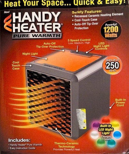 New handy heater 1200 watt - 1200,